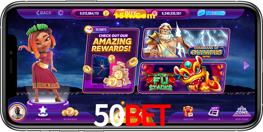 Account Benefits 50Bet